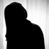 hooded man